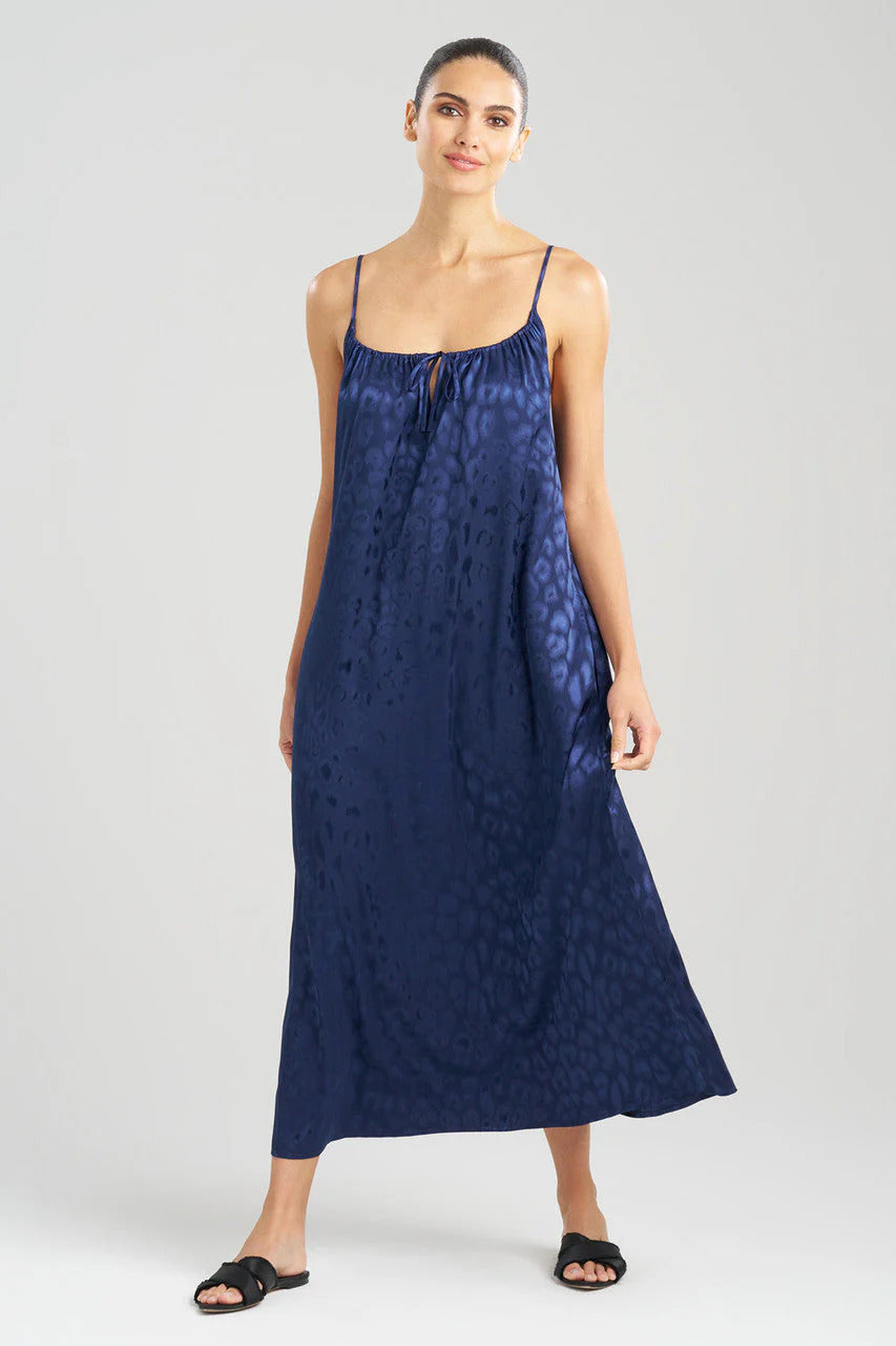 Natori Decadence Tie Front Gown