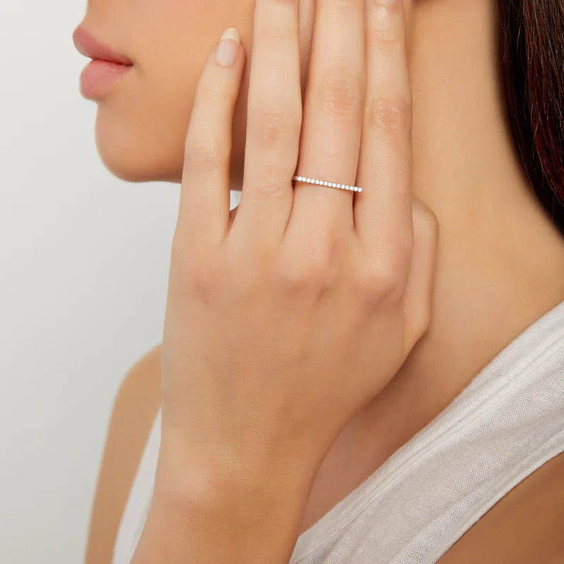 ARGENTO VIVO MAYA RING