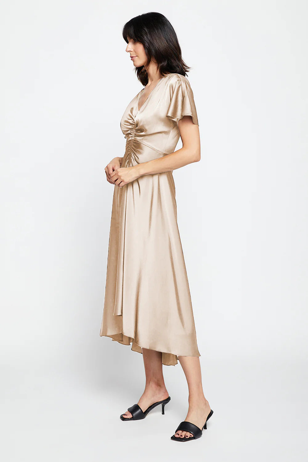 BAILEY/44 Women's Bailey 44 Lori Dress In Champagne
