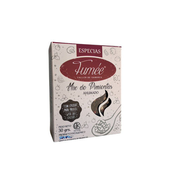 Pampa Direct Fumée Smoked Pepper Mix with Coriander Black Pepper Cumin and Spices Mix de Pimientas, 30 g / 1.05 oz (pack of 3)