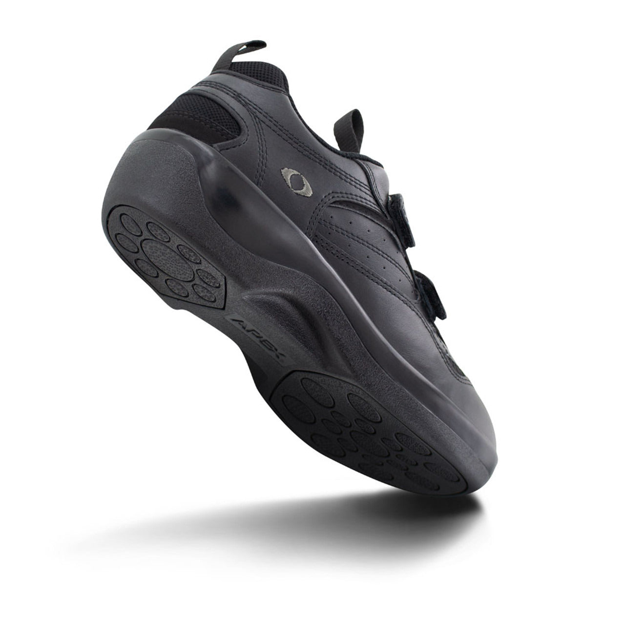 Apexfoot Women's Active Walking Shoe - Biomechanical - Black
