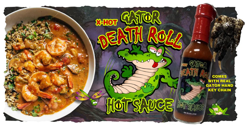 Pepper Palace Gator Death Roll Hot Sauce