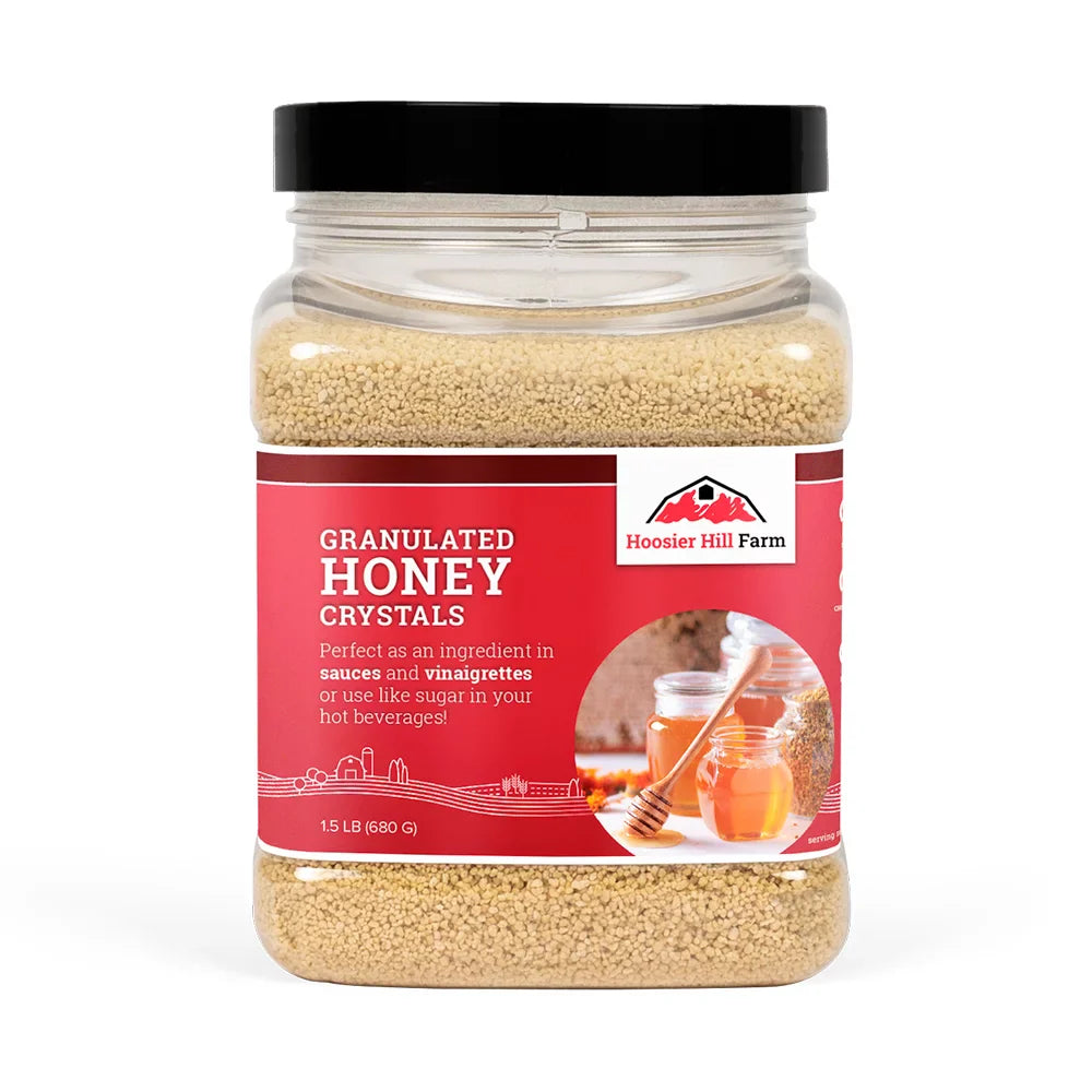 Hoosier Hill Farm Granulated Honey Crystals 25lb