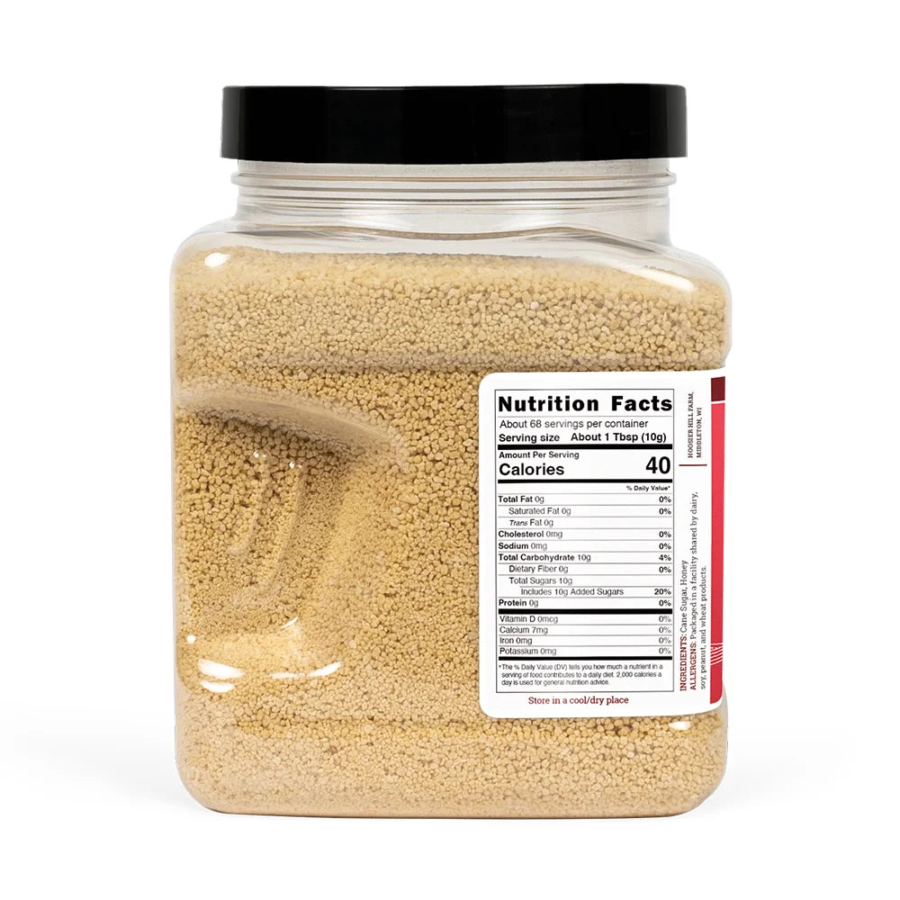 Hoosier Hill Farm Granulated Honey Crystals 25lb