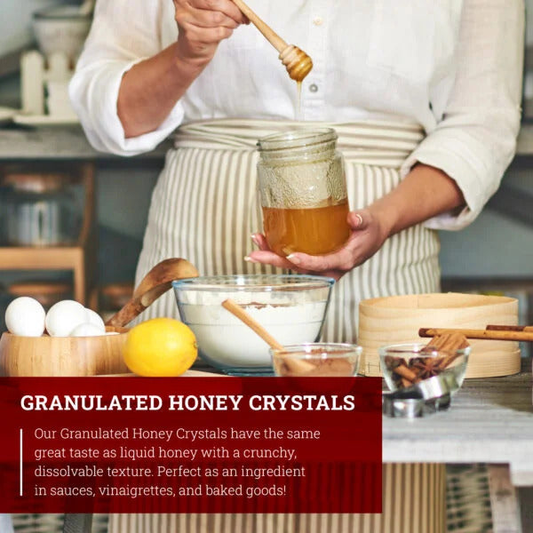 Hoosier Hill Farm Granulated Honey Crystals 25lb