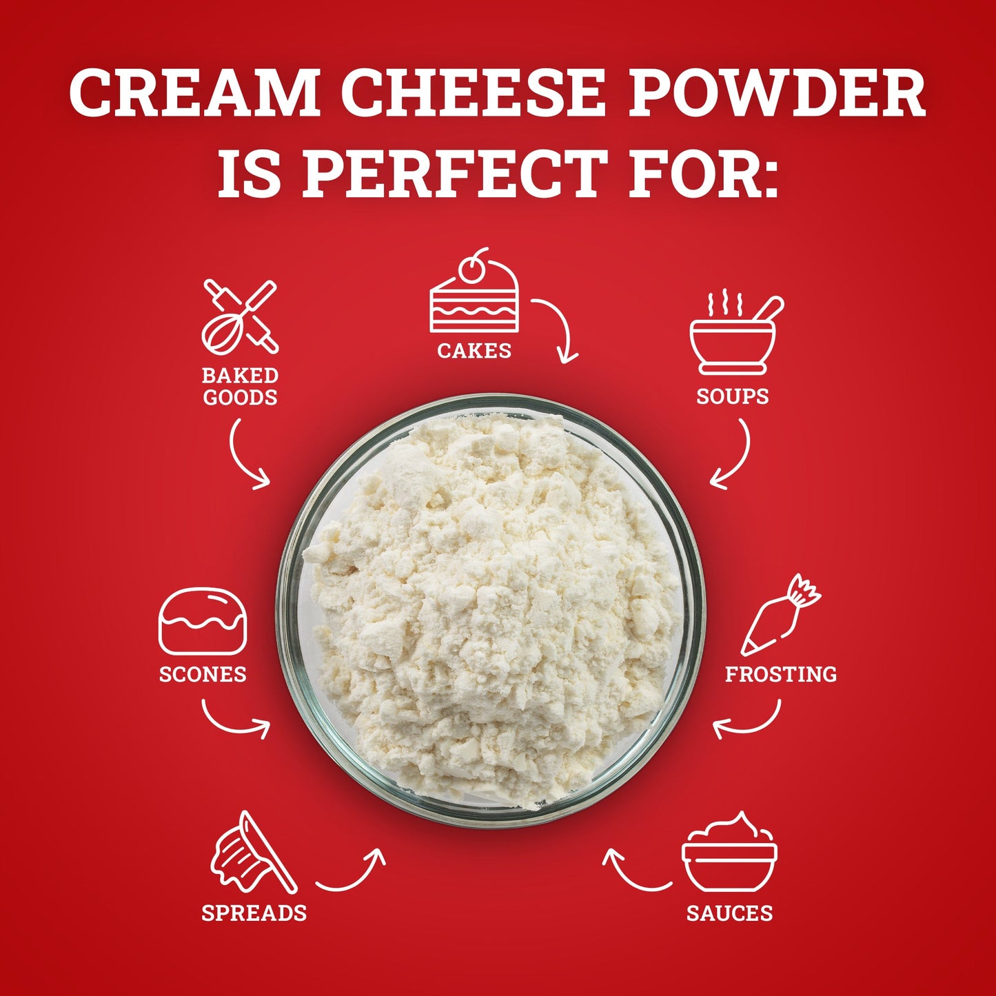 Hoosier Hill Farm Cream Cheese Powder 25lb