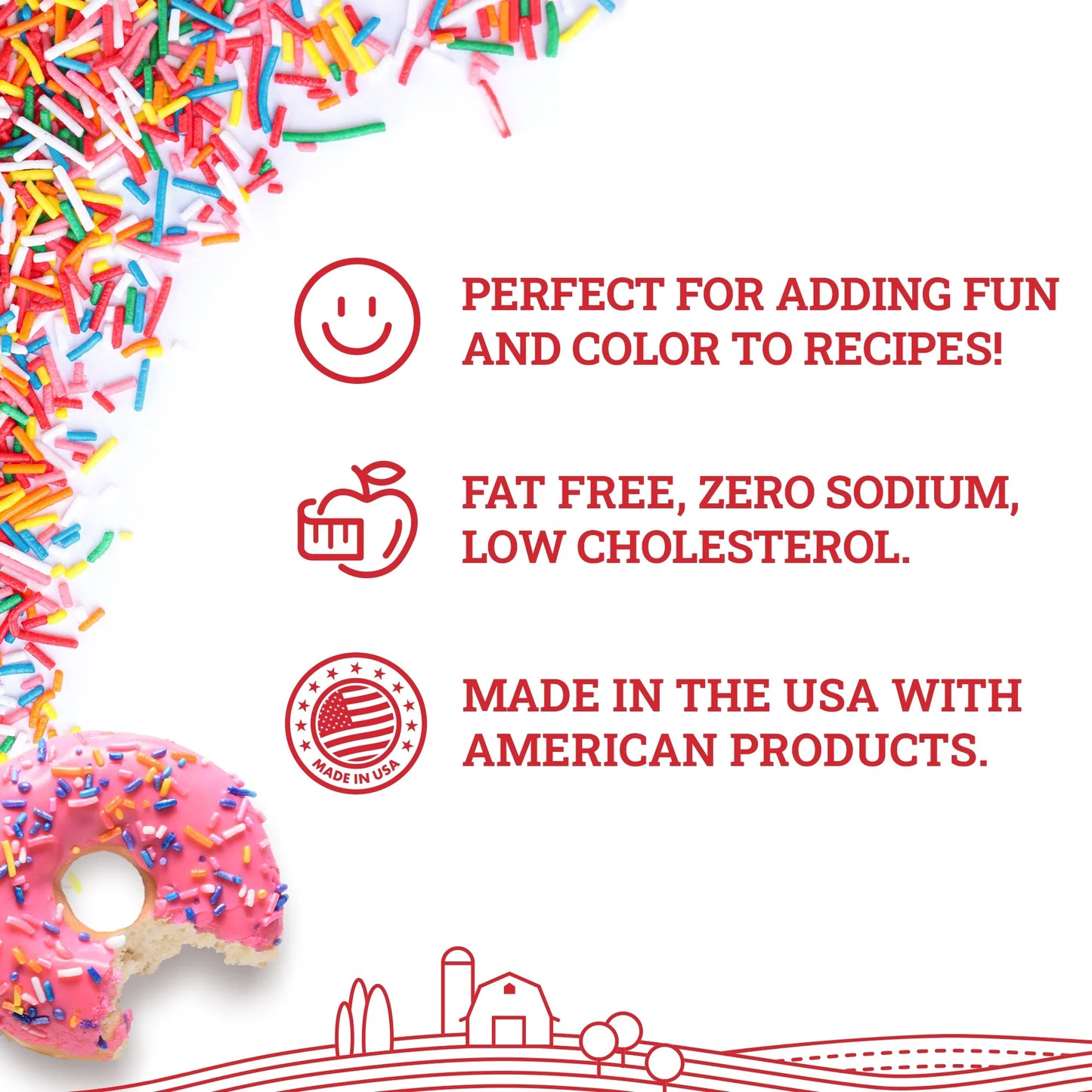 Hoosier Hill Farm Rainbow Sprinkles