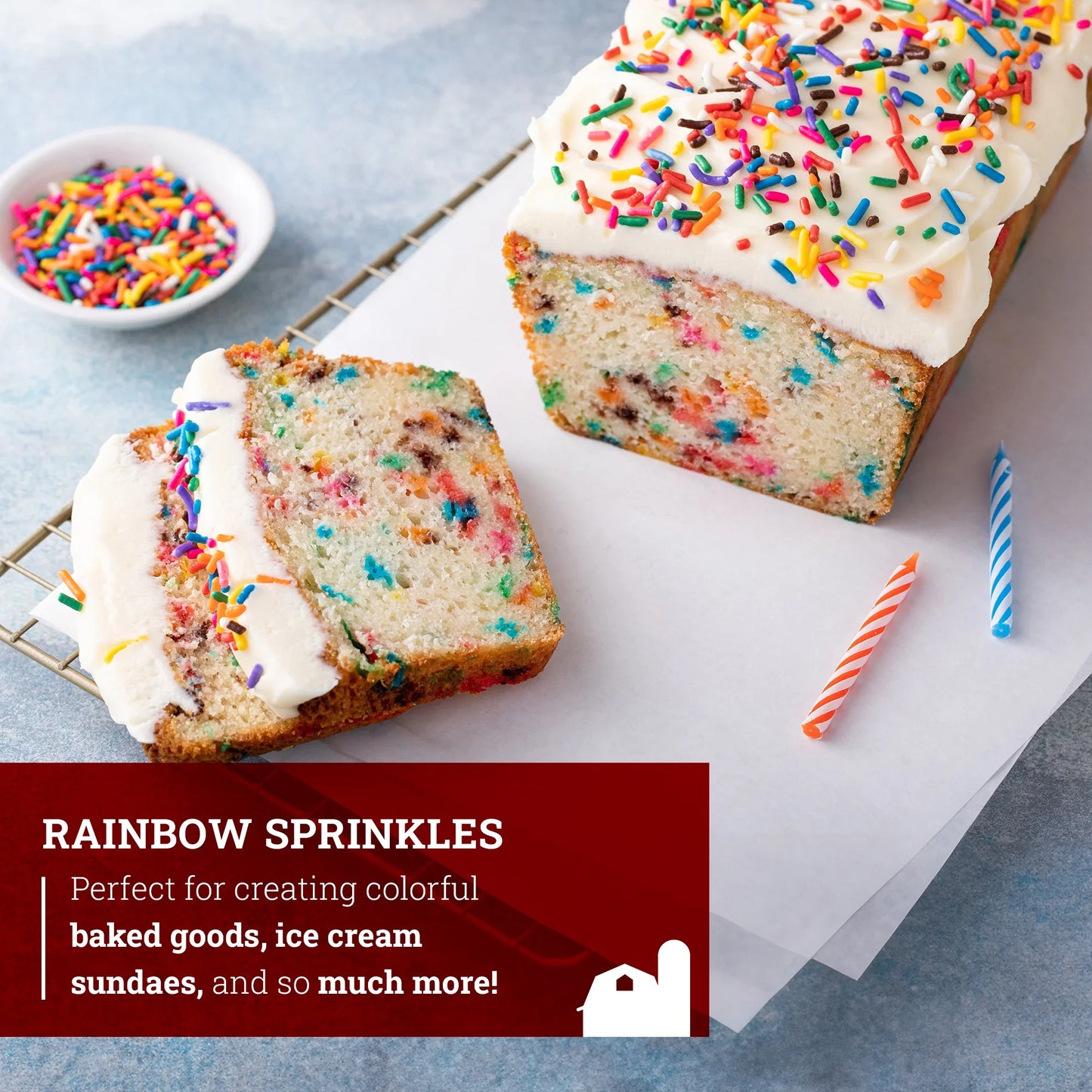 Hoosier Hill Farm Rainbow Sprinkles