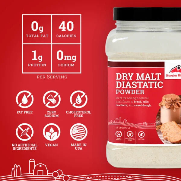 Hoosier Hill Farm Dry Malt Diastatic Powder