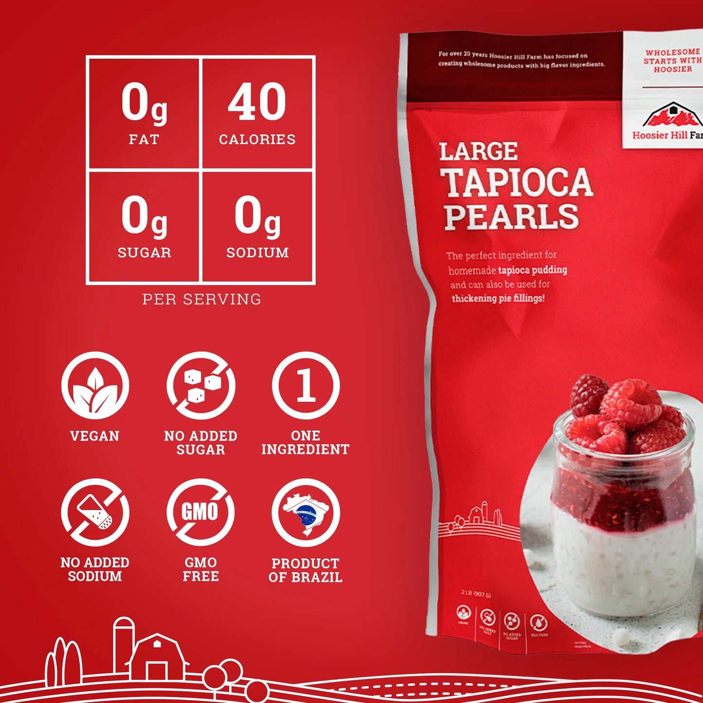 Hoosier Hill Farm Large Tapioca Pearls