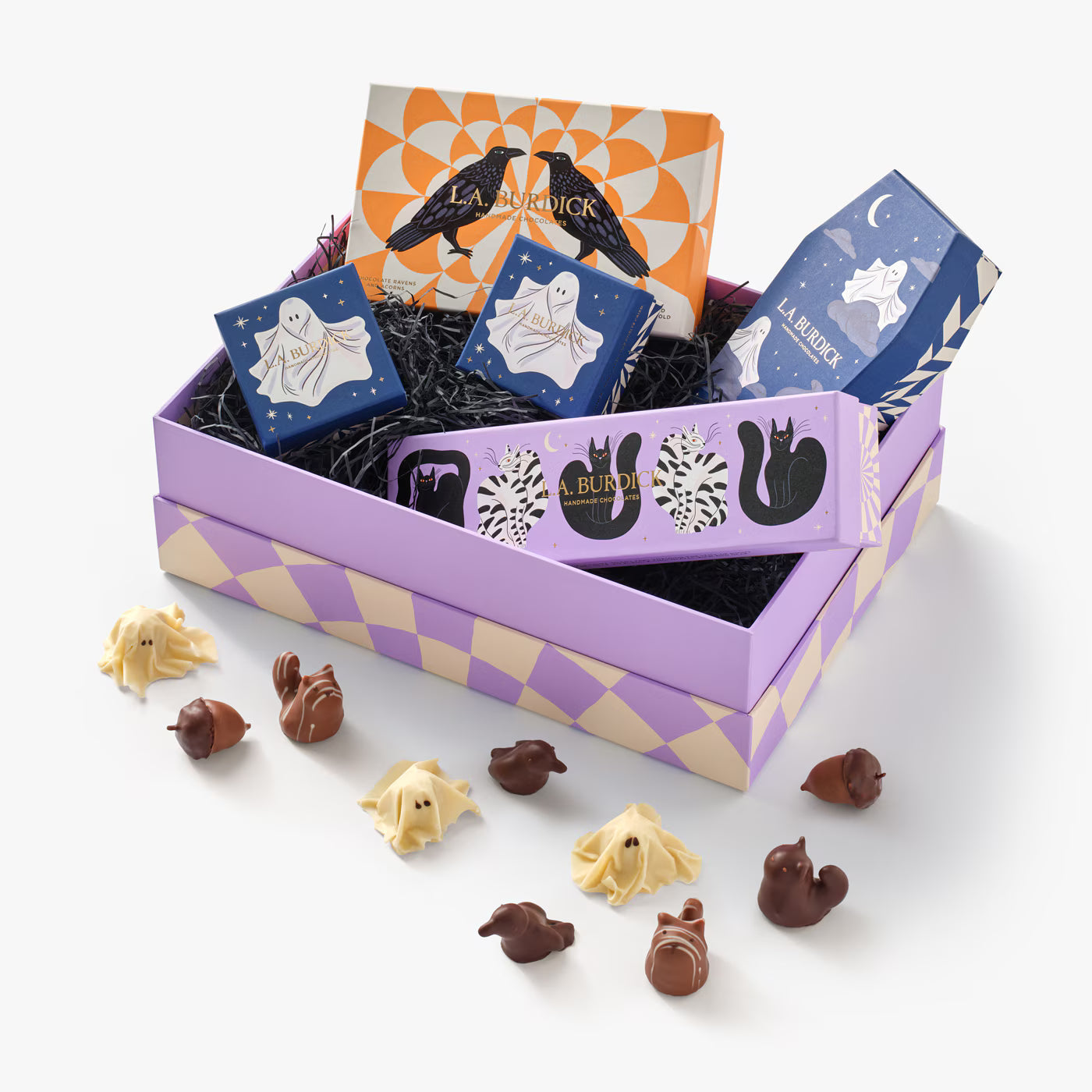 L.A. Burdick Chocolates Whiskers, Whispers, and Whimsy Chocolates Whiskers