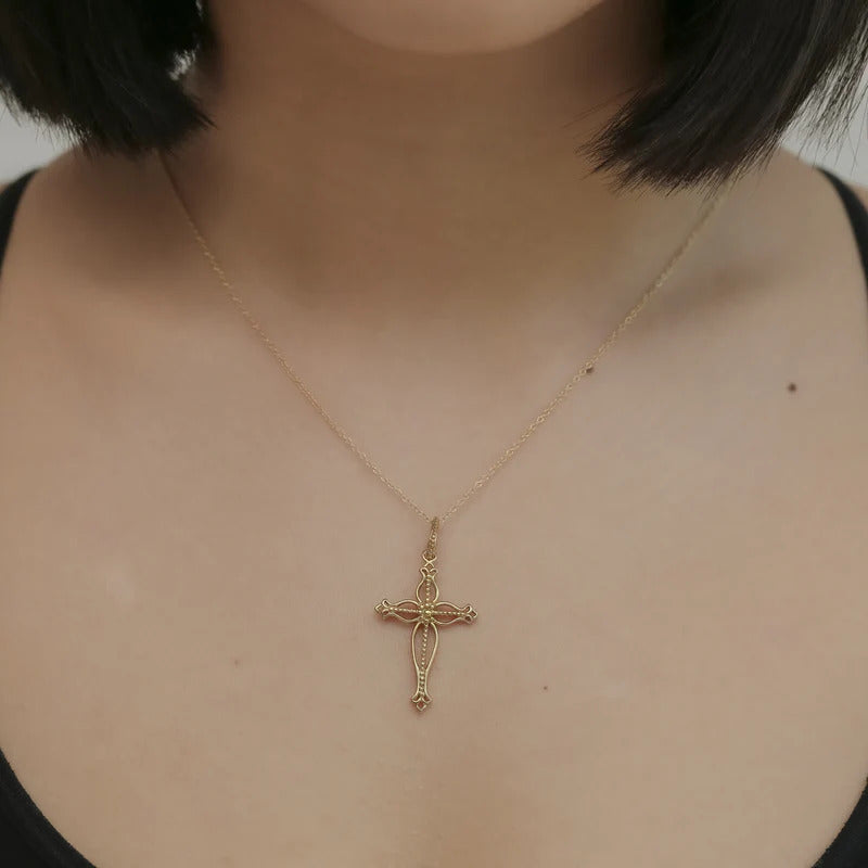 ARGENTO VIVO CROSS PENDANT NECKLACE