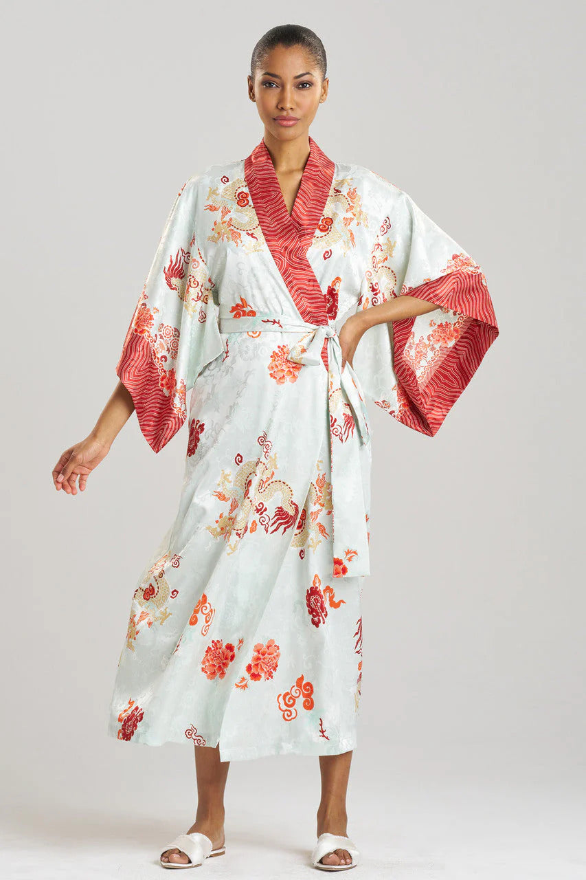 Natori Imperial Dragon Jacquard Robe