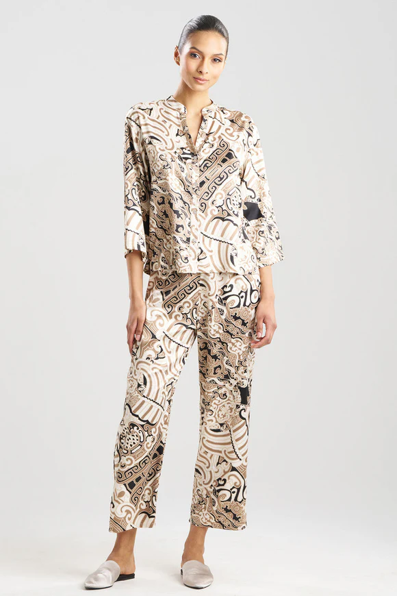 Natori Kaleidoscope Satin Mandarin PJ