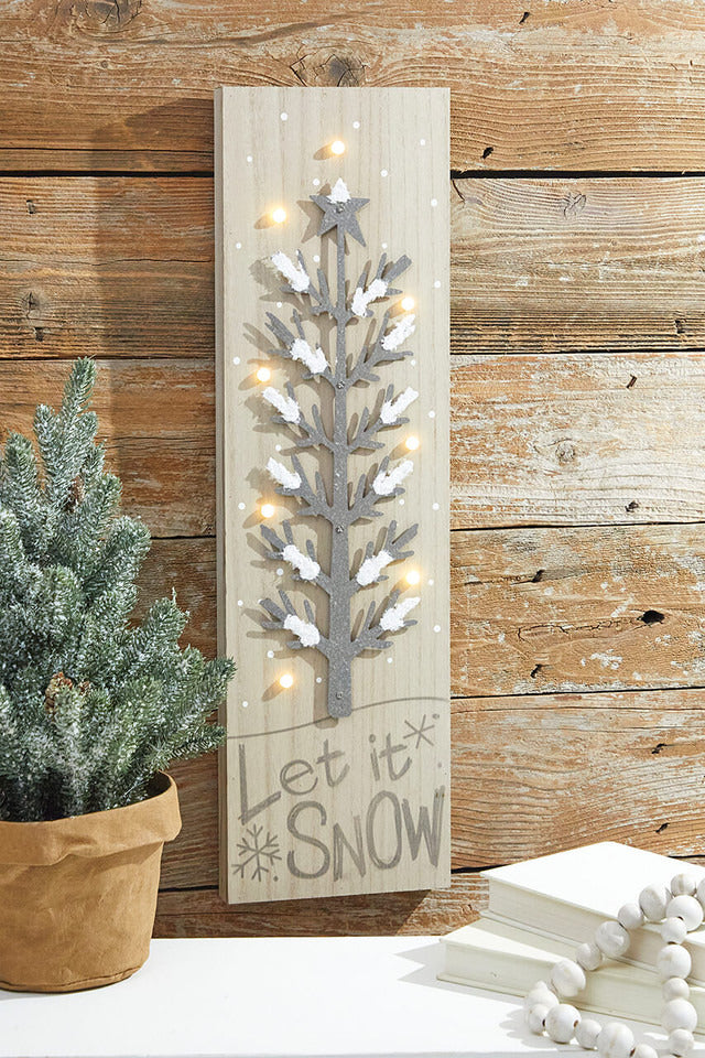 Decorator's Warehouse 24” LED Holiday Tree Wall Decor