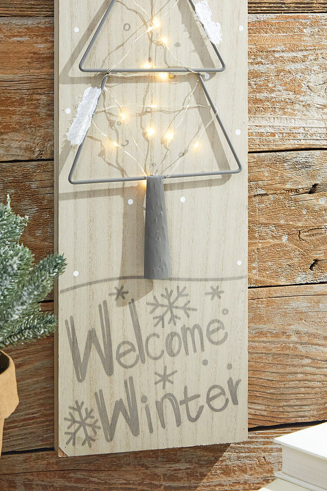 Decorator's Warehouse 24” LED Holiday Tree Wall Decor