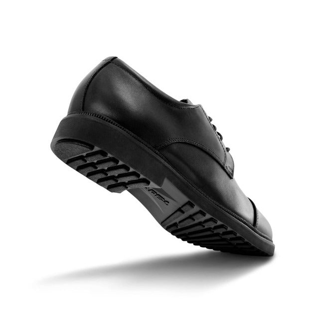 Apexfoot Men's Cap Toe Oxford Dress Shoe Lexington - Black