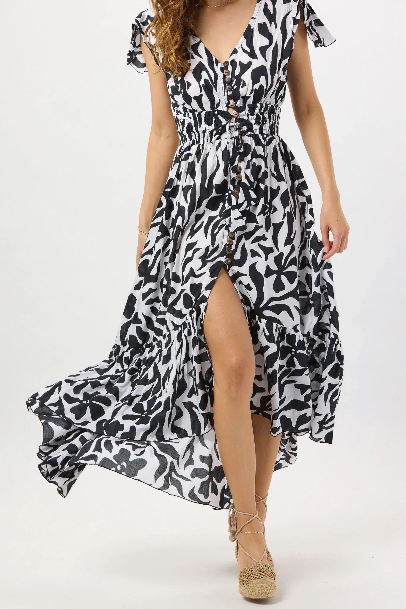 Tiare Hawaii New Moon Maxi Dress - Bora Bora Black