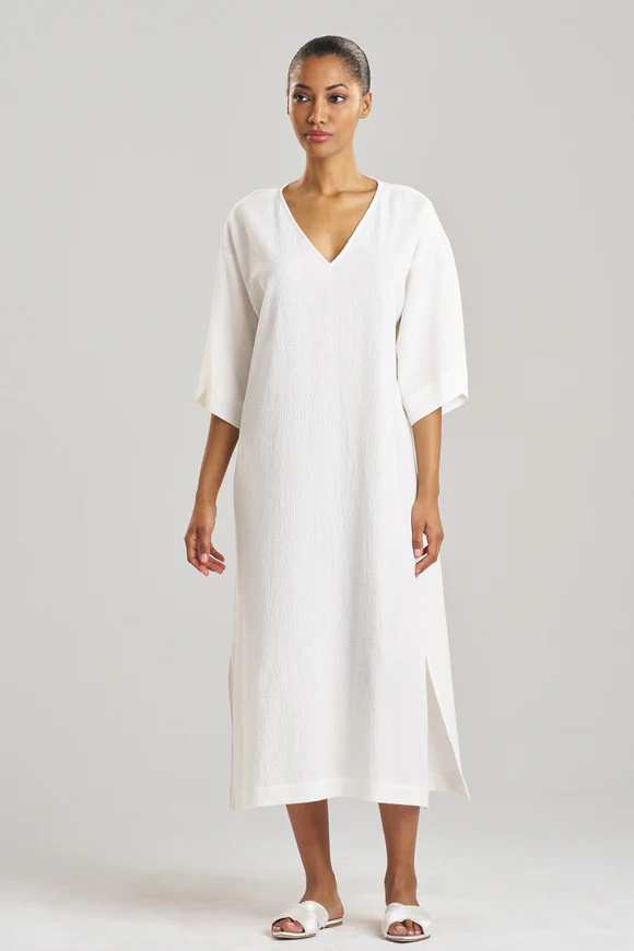 Natori Onsen V-Neck Caftan