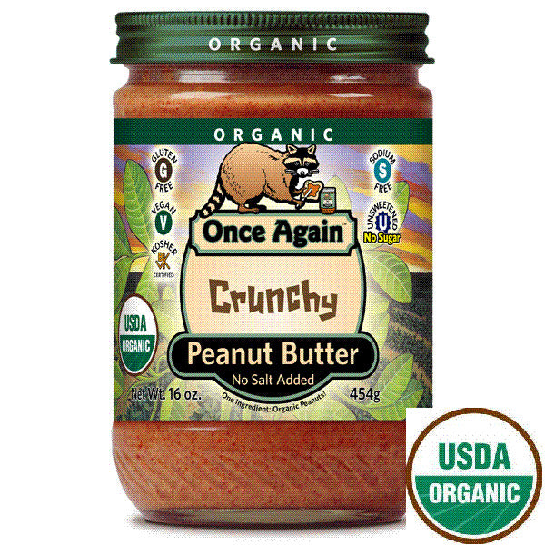 Sun Organic Farm Organic Peanut Butter, Crunchy