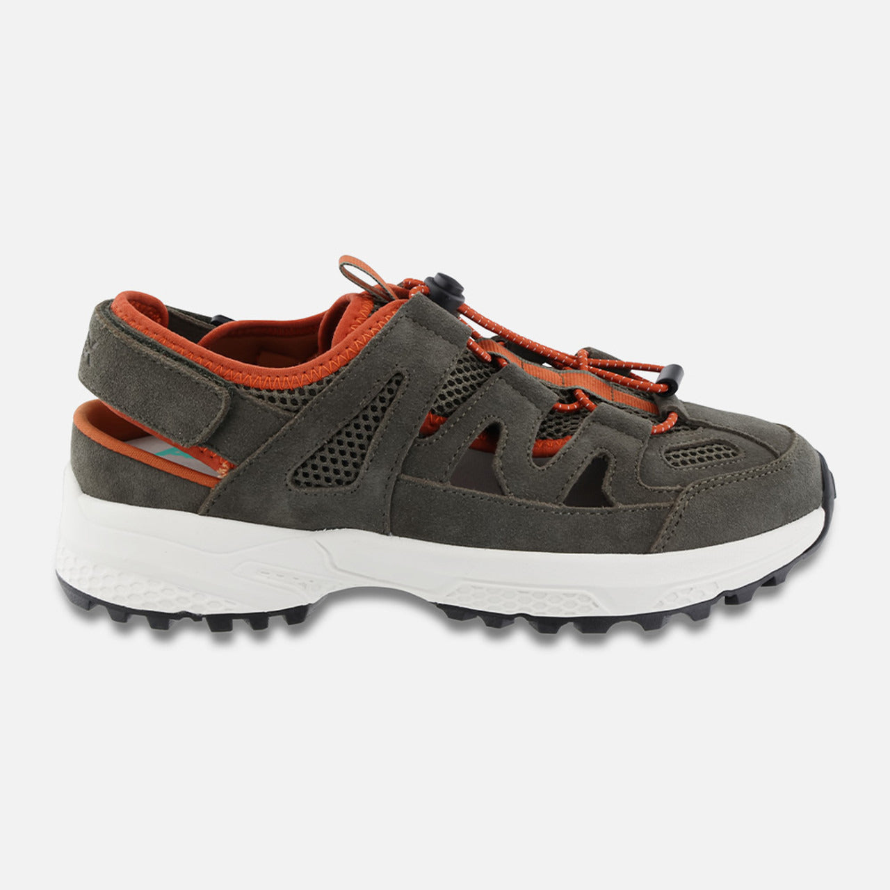 Apexfoot Women's Closed Toe Sandal - Sage/Burnt Orange