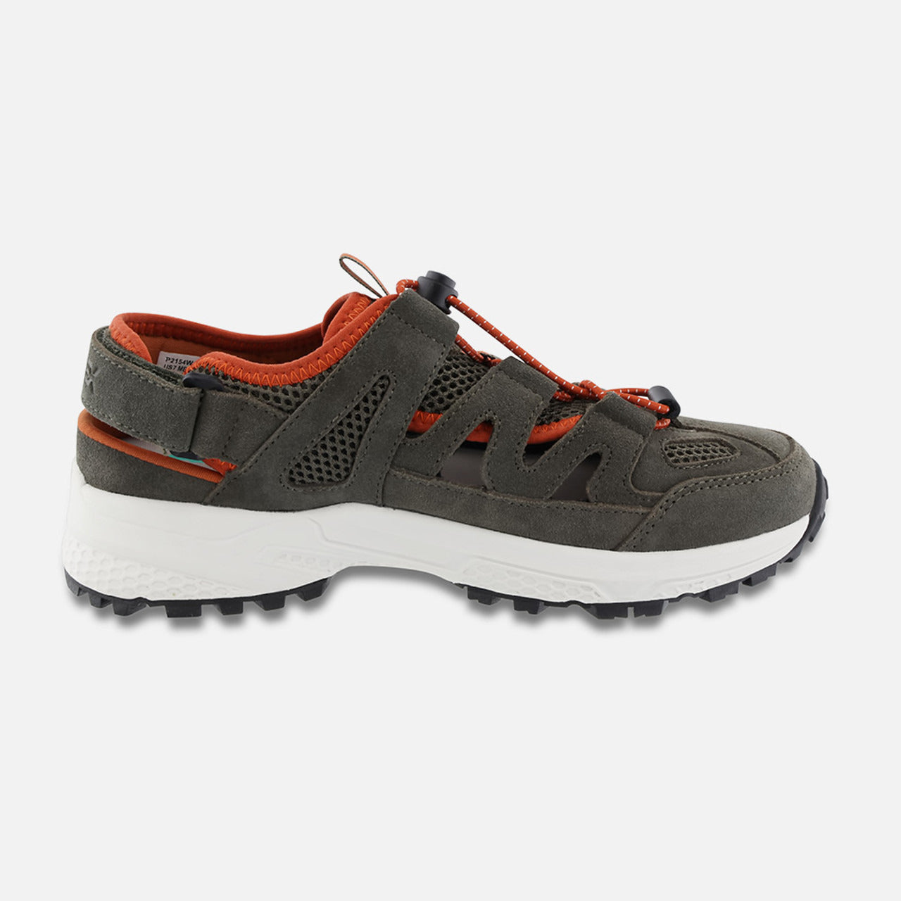 Apexfoot Women's Closed Toe Sandal - Sage/Burnt Orange