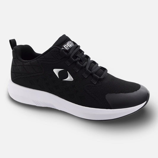 Apexfoot Men's Performance Athletic Sneaker V - Black