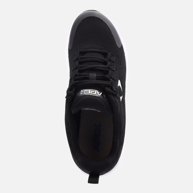 Apexfoot Men's Performance Athletic Sneaker V - Black