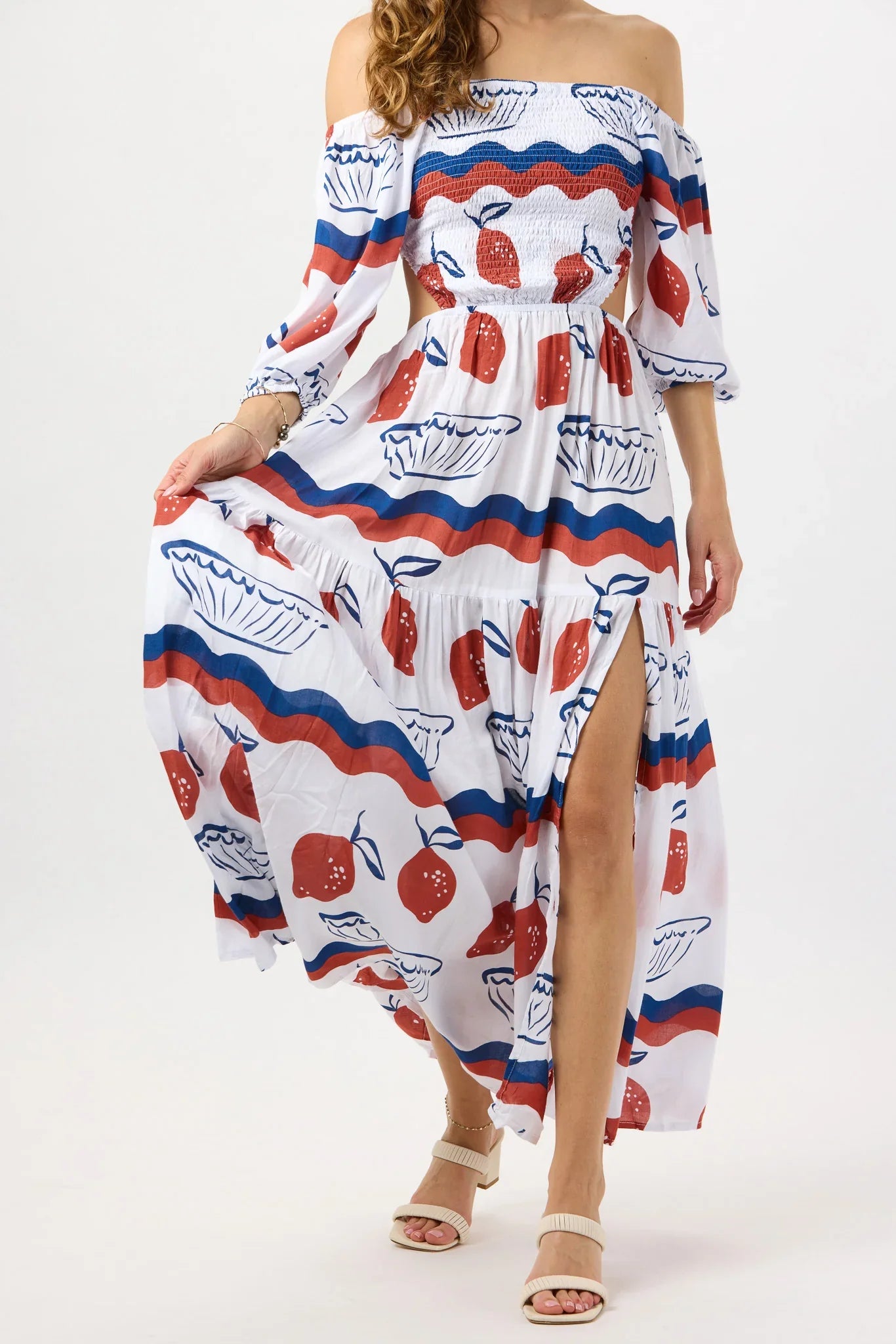 Tiare Hawaii Praya Maxi Dress - Amalfi Rust