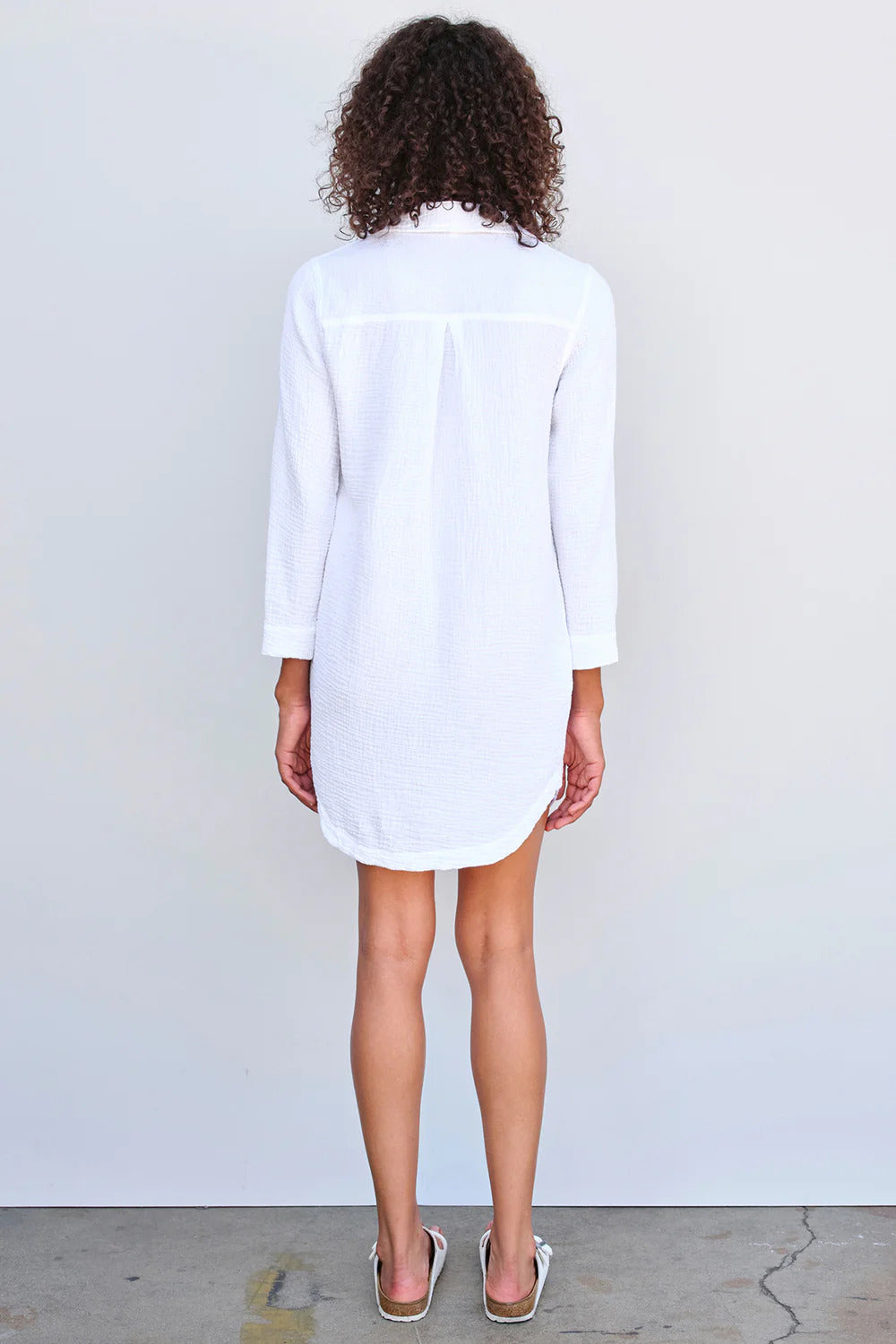 BAILEY/44 Women's Sundry Mini Lace Up Dress in White