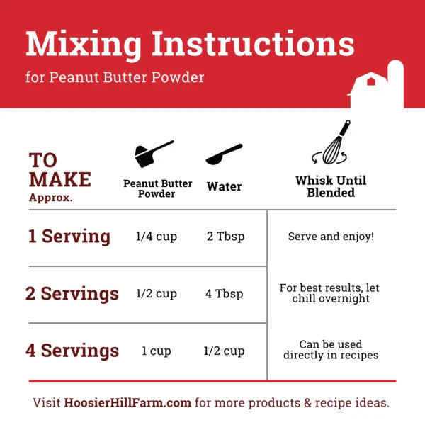 Hoosier Hill Farm Peanut Butter Powder
