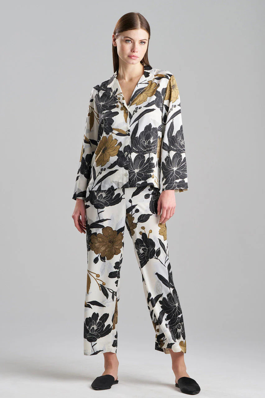 Natori Peony Blossom Notch PJ