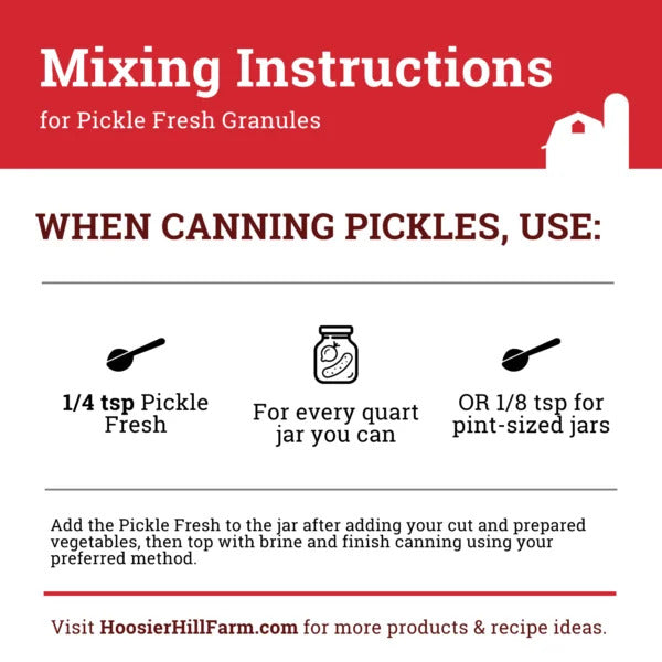Hoosier Hill Farm Pickle Fresh Granules