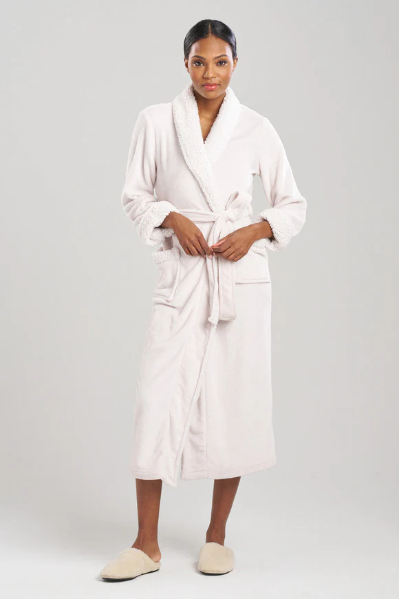 Natori Plush Sherpa Robe