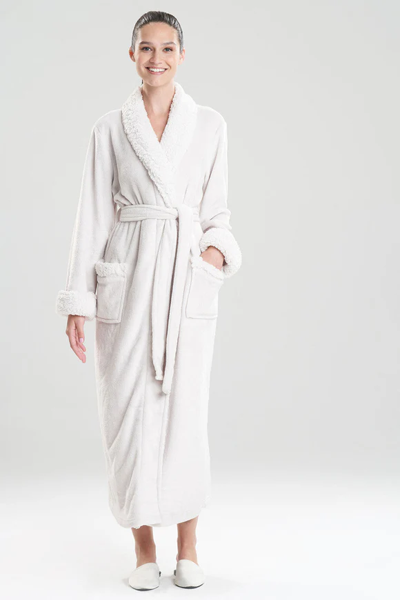 Natori Plush Sherpa Robe