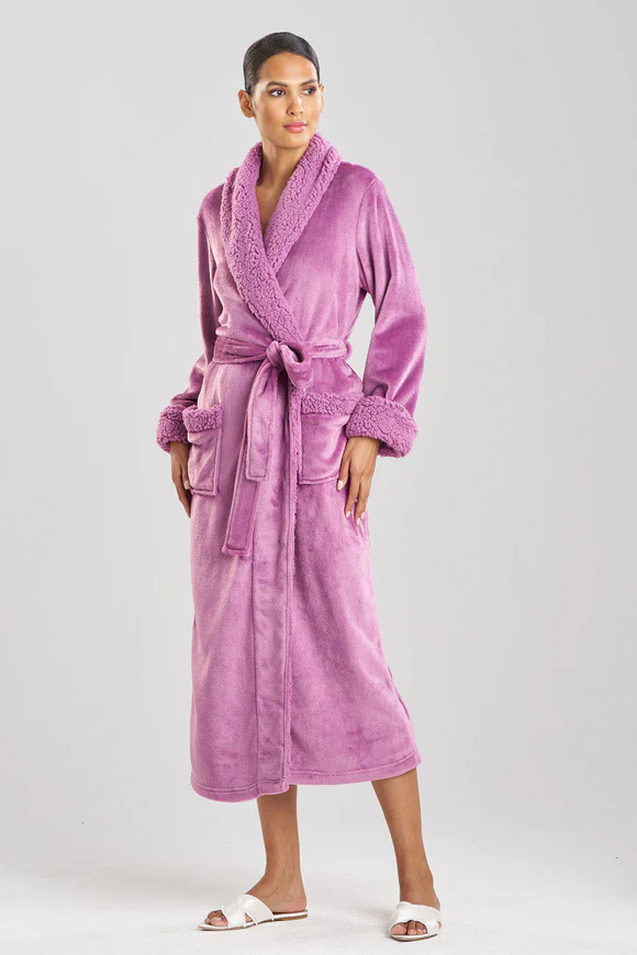 Natori Plush Sherpa Robe