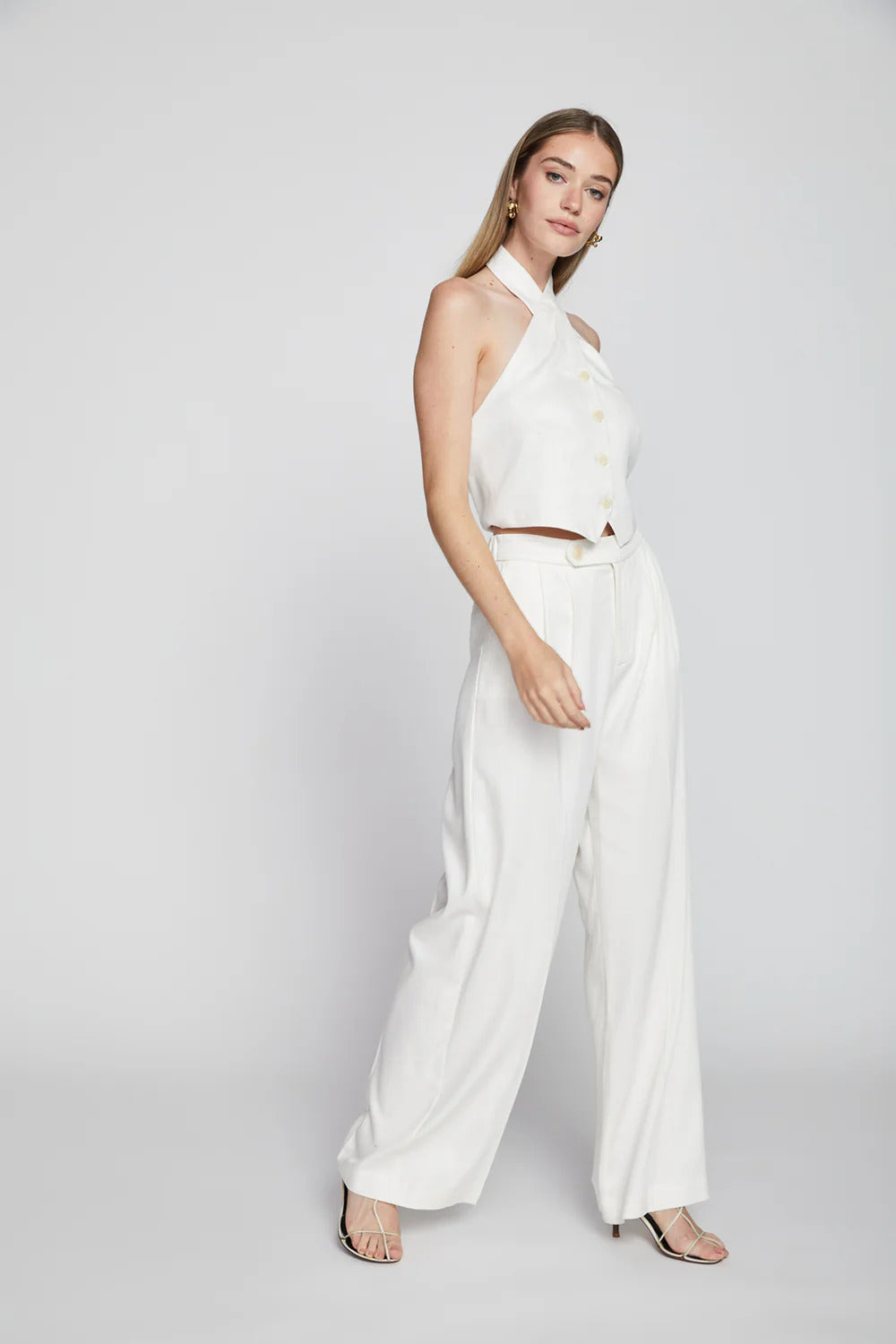 BAILEY/44 Women's Bailey 44 Clover Twill Top in Creme