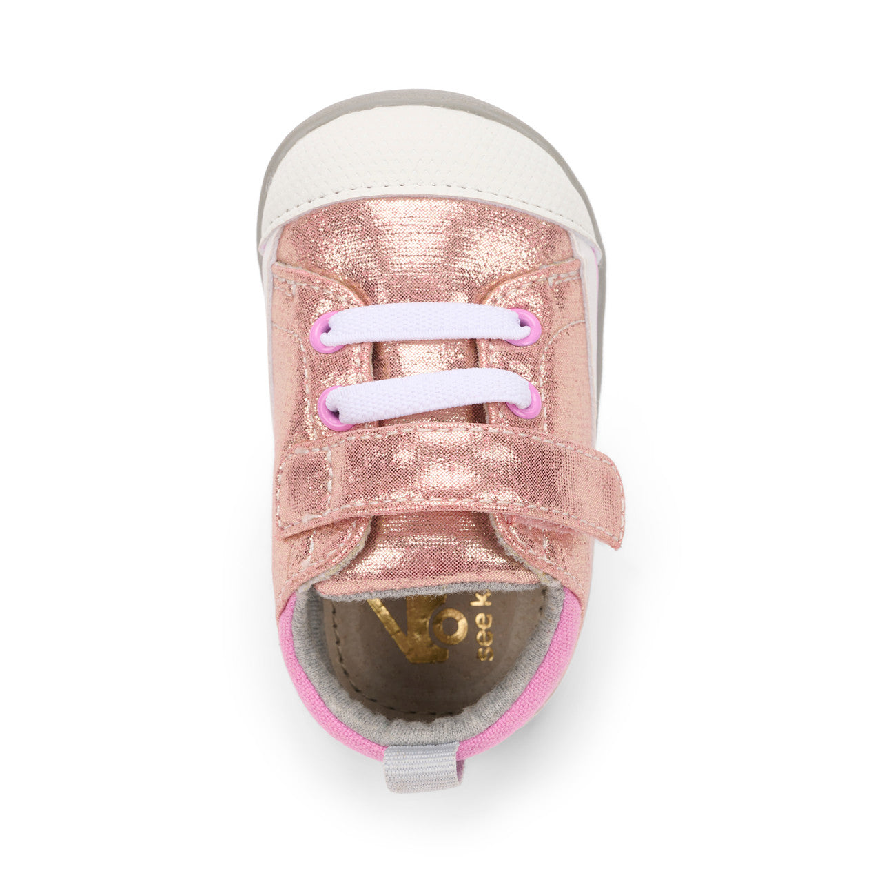 See Kai Run Girl's Stevie II (First Walker) Rose Shimmer