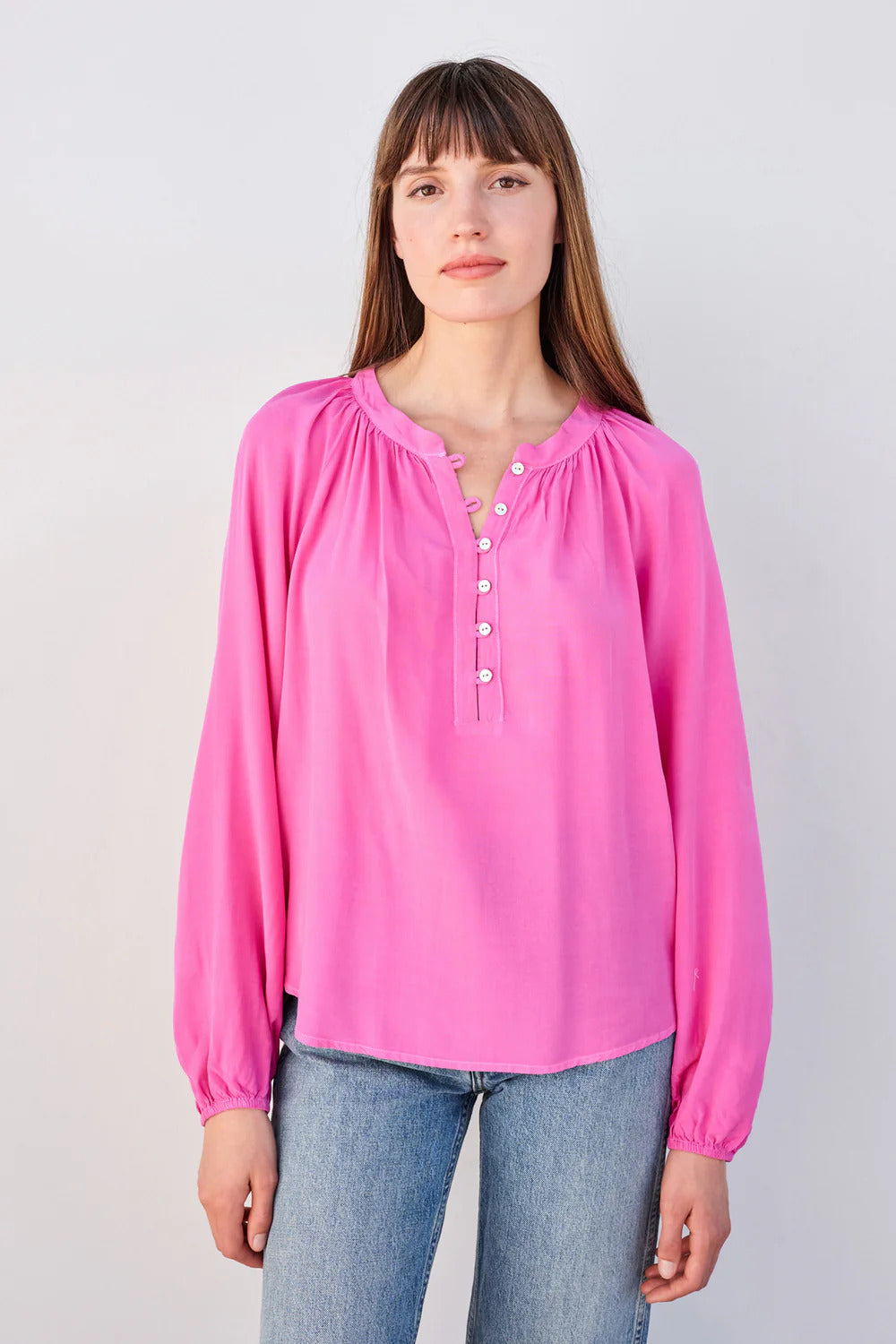 BAILEY/44 Women's Sundry Long Sleeve Flowy Blouse