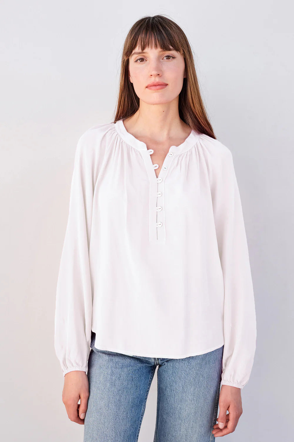 BAILEY/44 Women's Sundry Long Sleeve Flowy Blouse