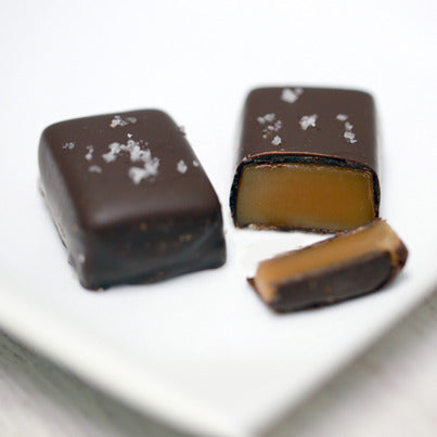 John Kelly Chocolates 4 Piece Fleur de Sel Salted Caramels