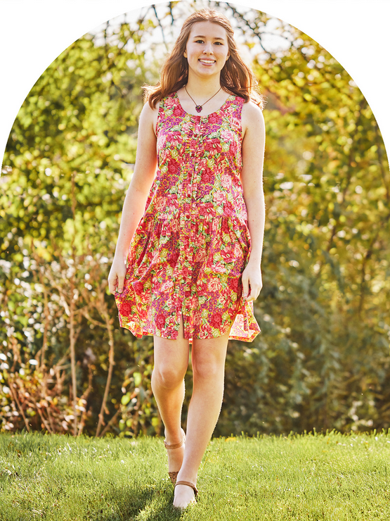 April Cornell Floral Market Young Lady Dress