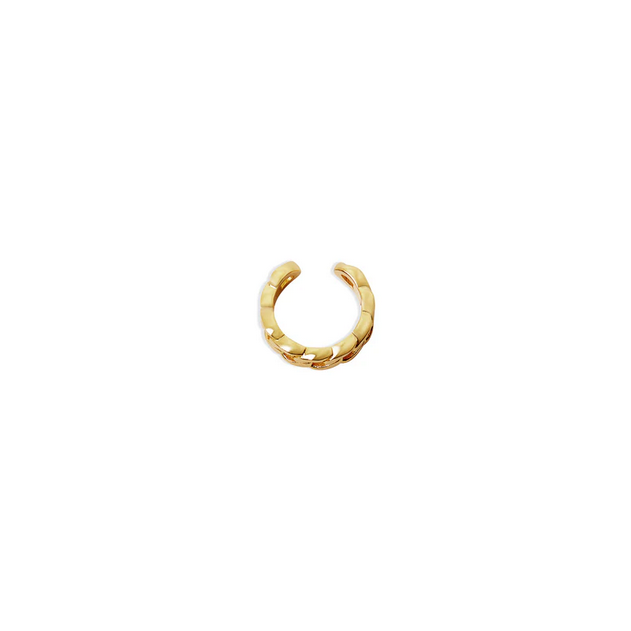 ARGENTO VIVO THE CURB CHAIN EAR CUFF