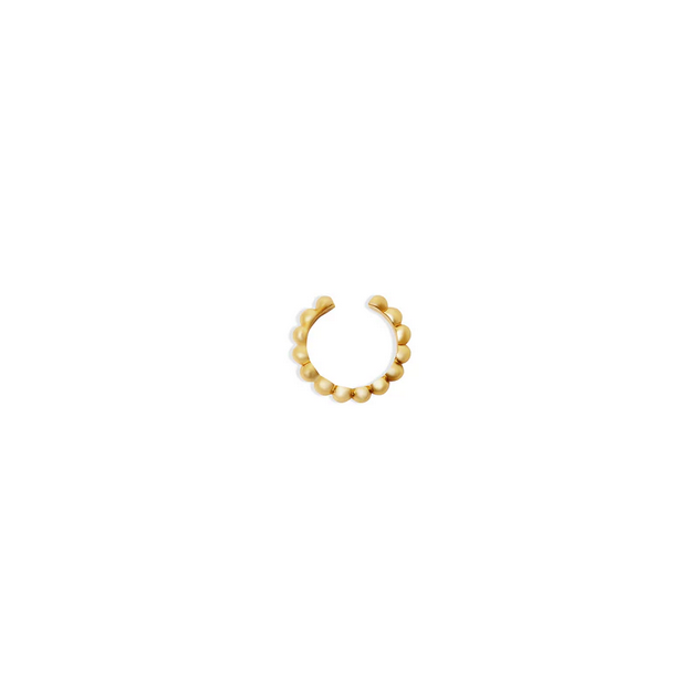 ARGENTO VIVO THE BEADED EAR CUFF