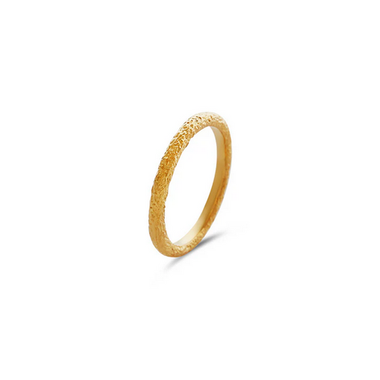 ARGENTO VIVO SANDBLASTED BAND