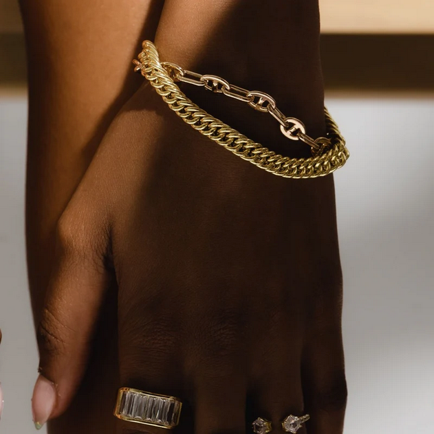 ARGENTO VIVO THE GRECO TOGGLE BRACELET