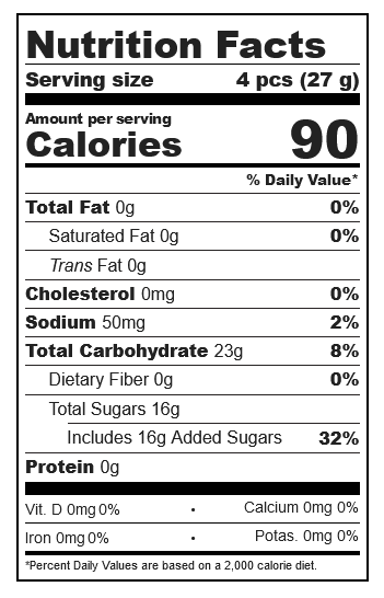 Sugarfina Sugar Lips Sour Gummy