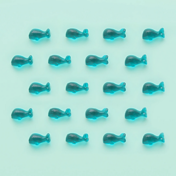 Sugarfina Baby Whales Blueberry Gummy