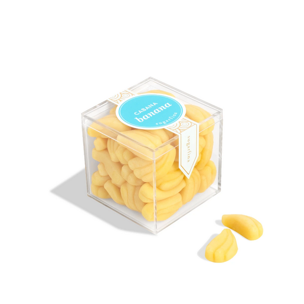 Sugarfina Cabana Banana Gummy - Small Candy Cube