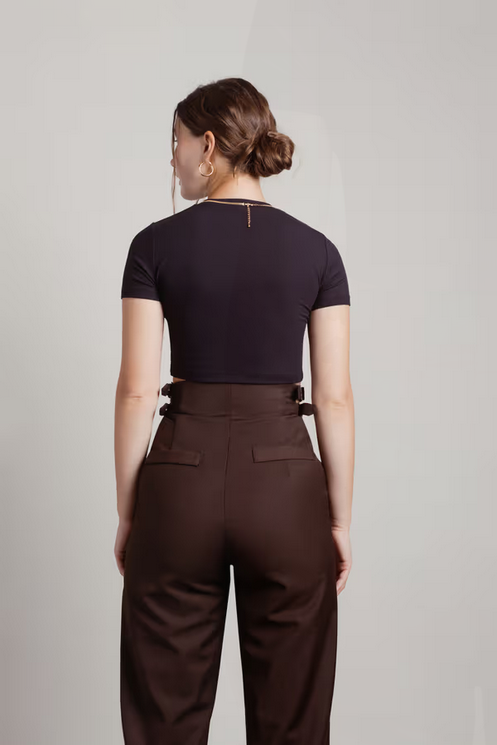 Tobi Women's Be Essential Crop Top